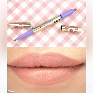 Brand New Tarte The Lip Architect Lipstick and Liner in Muse Neutral Pink Peach